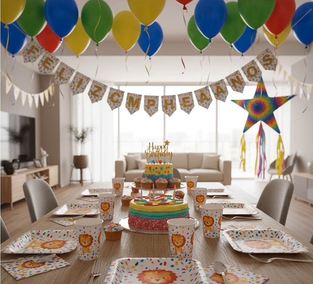 decoración cumpleaños en León